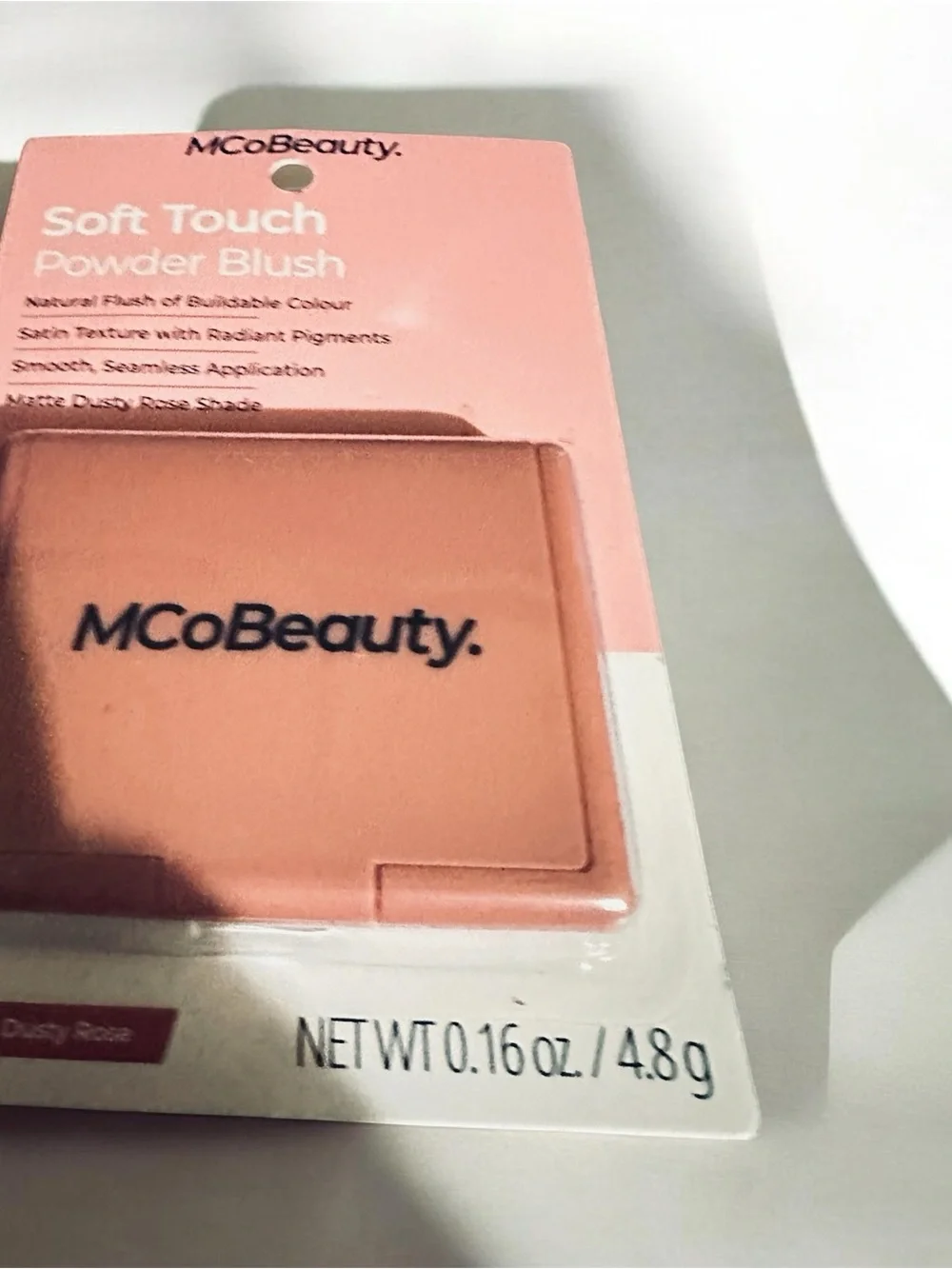 MCoBeauty Soft Touch Powder Blush — Bella Vita Dusty Rose (Pink) bundle